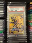 PSA 10 FA / PIKACHU & ZEKROM GX 2019 P.M.JPN SUN & MOON #221 TAG TEAM ALL STARS