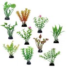  10 Stück Plastik Wasserpflanze Miniatur Pflanzen Töpfe Bonsai Craft Micro