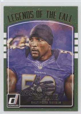 2016 Donruss Legends of the Fall Ray Lewis #21 HOF 0o9 | eBay