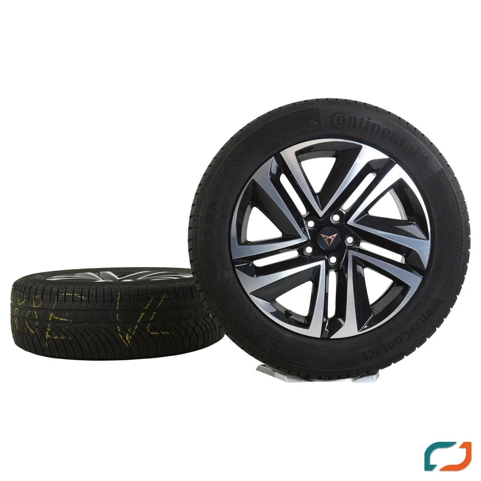 Original Seat Tarraco KN 18 Zoll Felgen Winterreifen Winterräder 5FJ601025C - Bild 3 von 4