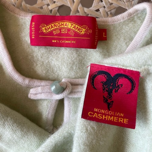 Shanghai Tang TWINSET Mongolian Cashmere Small - Picture 3 of 23