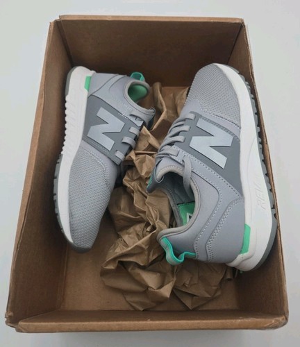 New Balance 247 Women’s Size 6 Gray Silver Teal Sneakers REVlite WRL247FC - Picture 8 of 8