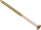 ForgeFix Multi-Purpose Single Thread Screws | 5.0 x 100mm | Zinc Yellow