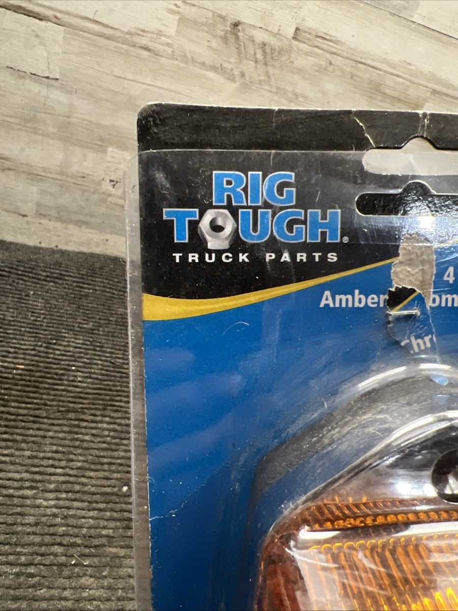 Rig Tough Square Amber LED Cab Marker Light 22002013Y | eBay