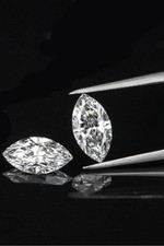 Natural D Color 6 Ct Lab Grown Loose Diamond Marquise Cut CVD VVS1 Certified