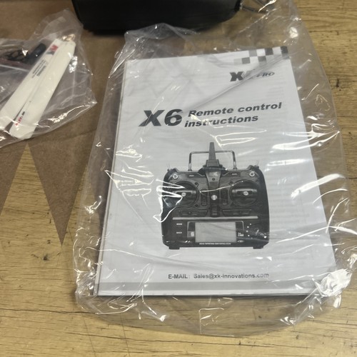XK K123 6CH Brushless AS350 Scale RC Helicopter RTF Mode 2 - RTF No Battery - Picture 8 of 16