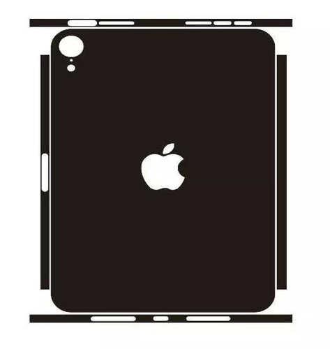 Pre-cut 1x Back+Side Skin Sticker Cover For Apple Ipad Mini 7 6 5 Air 13 11 Pro - Afbeelding 2 van 26