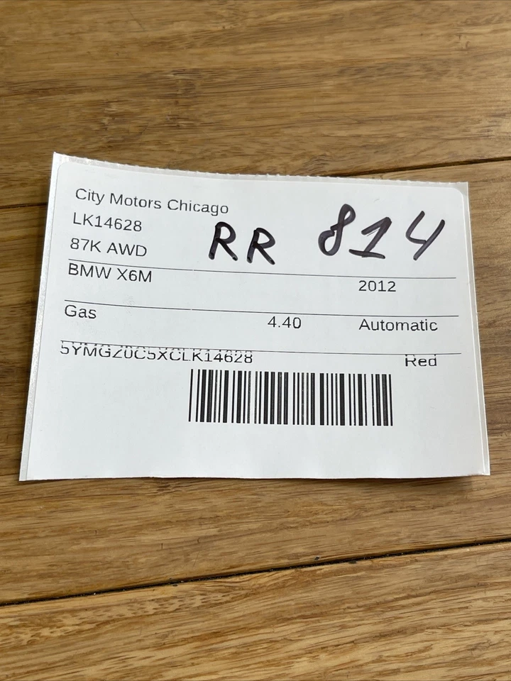 Amortiguador de aire trasero derecho BMW X6M E71 2010-2014 muelle OEM *NOTA* Foto 2 de 4