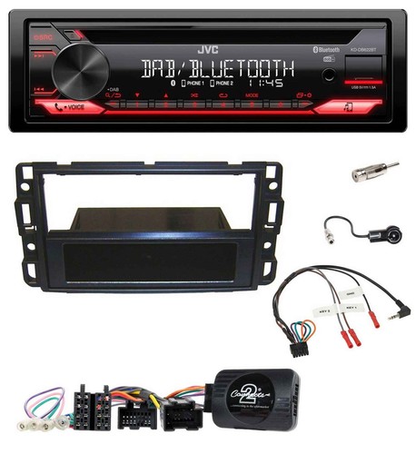JVC CD DAB USB Bluetooth Lenkrad Autoradio für Cadillac BLS YSCF 2006-2010 - Bild 1 von 10