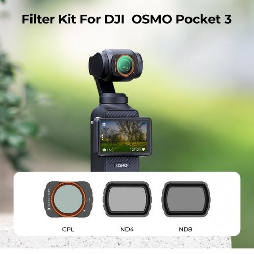 K&F Concept Magnetic Variable ND/Black Mist CPL UV Filter for DJI Osmo Pocket 3 - Picture 152 of 185