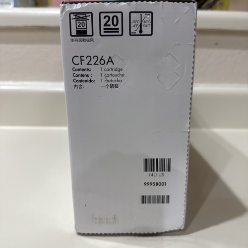 New Genuine HP 26A LaserJet Pro MFP M402, M426 Black Toner Cartridge CF226A - Photo 3/6