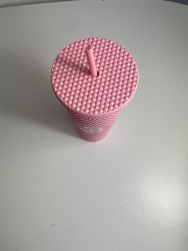 BARBIE Tumbler Cup Rhinestoned with Reusable Straw x 3 - Picture 12 of 14