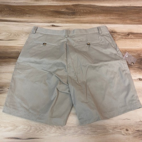 Philadelphia Eagles Shorts Mens 38 Pleated Khaki Golf Reebok - Picture 7 of 7