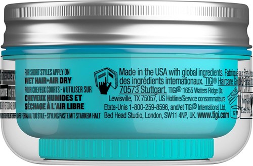 Bed Head by TIGI Manipulator Texturising Putty with Firm Hold Travel Size 30G - Picture 3 of 7