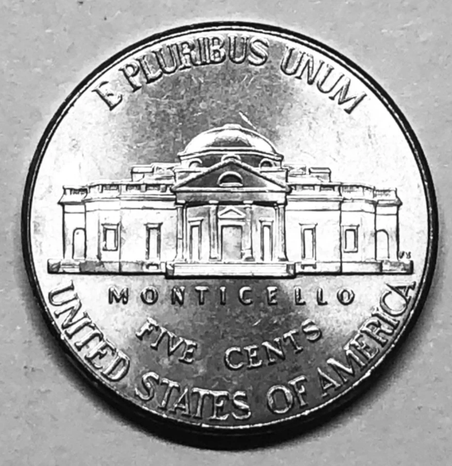 2016 P Jefferson nickel BLACK EYE lamination error - Image 4 of 4
