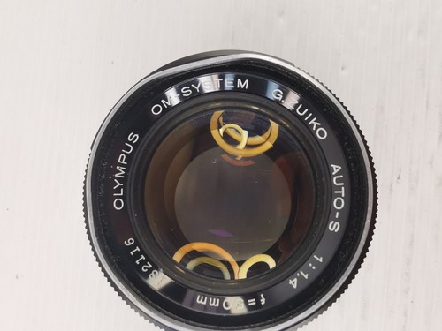 Olympus OM 50mm 1:1.4 Zuiko MC lens, m/i Japan F1.4, OM System camera mount LF54 - Imagen 3 de 9