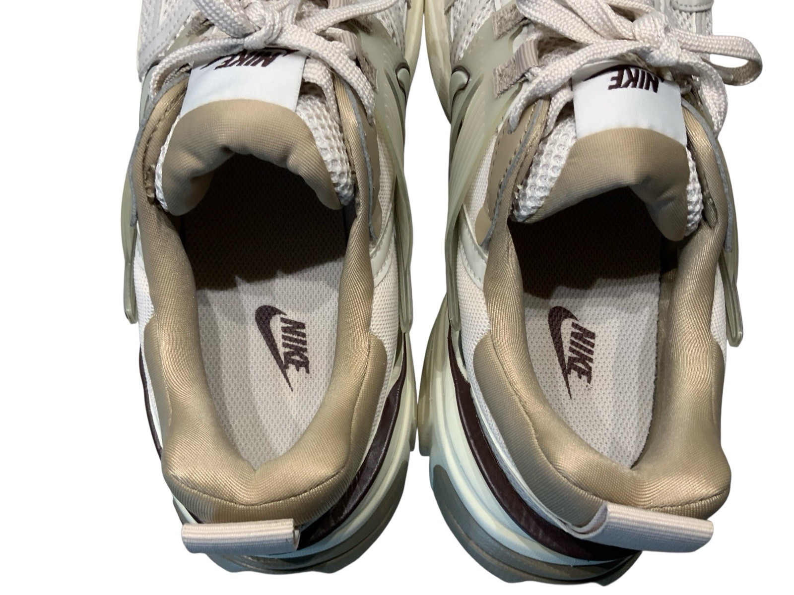 Nike V2K Run Light Orewood Brown Casual Shoes Women’s Size 10