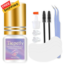 Extra Strong Black Eyelash Extension Glue, Lash 5ml,