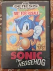 Sonic the Hedgehog (Sega Genesis, 1991)(COMPLETE)(TESTED)
