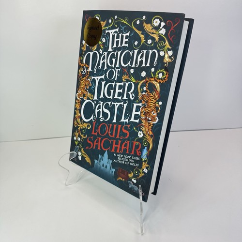 The Magician of Tiger Castle by Louis Sachar HAND SIGNED 1st Ed/1st Print New - Foto 3 di 8