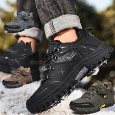  Men's Hiking Shoes Waterproof Wear-resistant Sports Camping Climbing  Outdoor