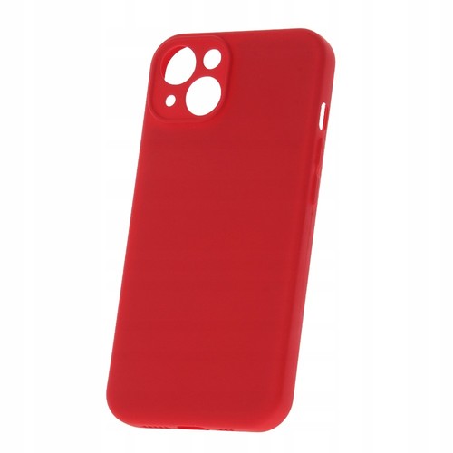 Etui silikonowe matowe do Samsung A15 4G / 5G czerwone