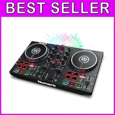 Professional DJ Controller with Performance Pads