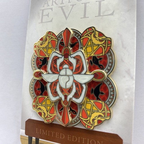 Pin Parques Disney Jafar Aladdin Scarab 2021 Artfully Evil Villain LE Pin - Imagen 4 de 5