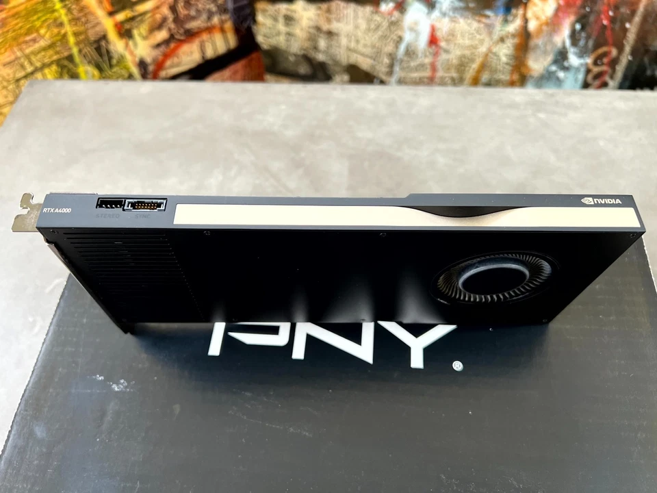 NVIDIA Quadro RTX A4000 16GB GDDR6 PCIe 4.0 Graphics Card GPU - Image 2 of 4