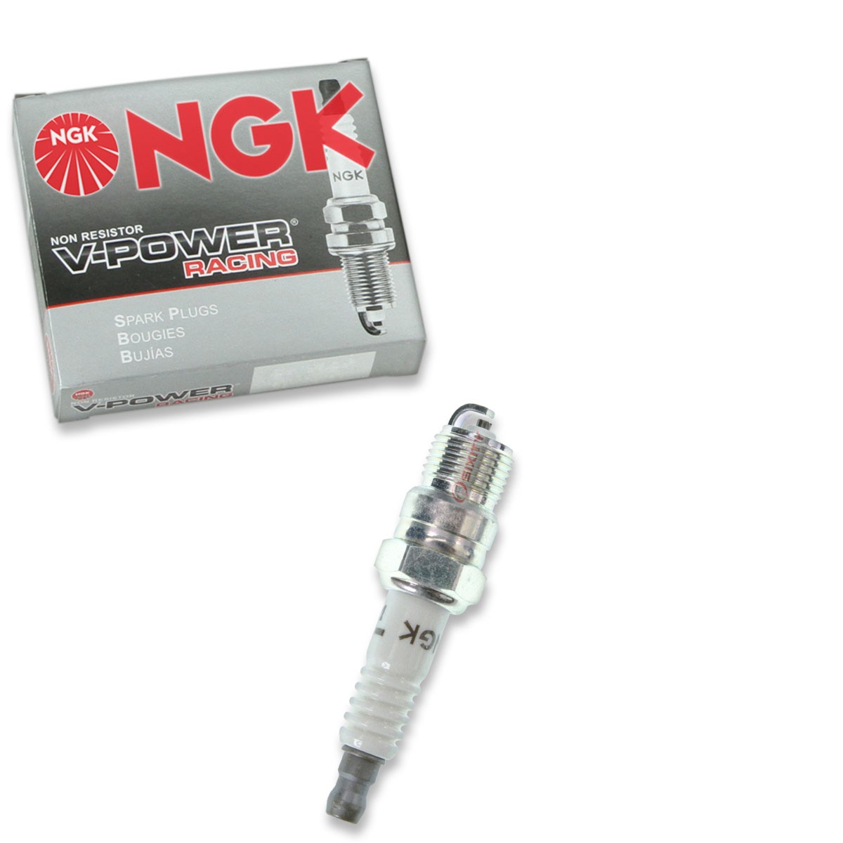 NGK 4449 R5674-6 V-Power Racing Spark Plug for H6BC H6B AR13 AF32 AF22 43TS mr
