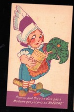 vieux papiers publicité: BLEDINE (surcarton) image à découper  P47056