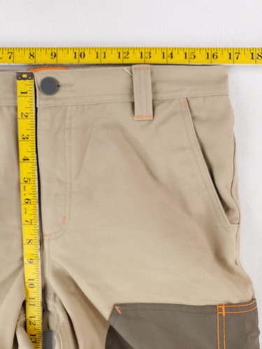 Field&Stream Pants Mens 32x32 Khaki Olive Brush Briar Guard Upland Bird Hunting - Picture 10 of 13