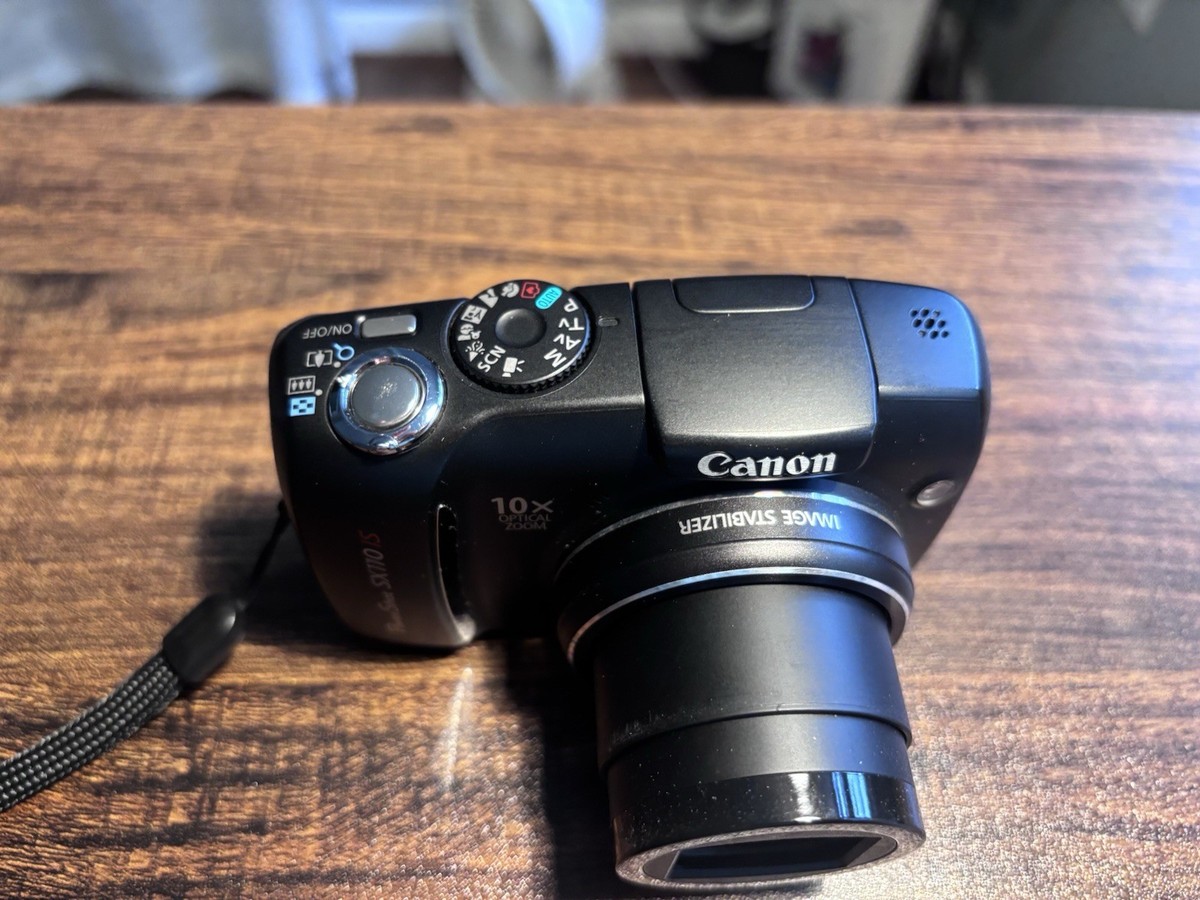 Canon PowerShot Sx110is 9mp 10x Optical Digital Camera for