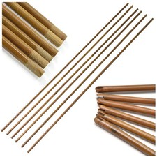 OD8mm Bamboo Arrow Shaft Self Nock Handmade DIY Archery Shooting Hunting Target
