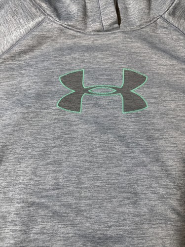 Under Armour Gr. Small Damen Kapuzenpullover grau Tasche Logo - Bild 2 von 7
