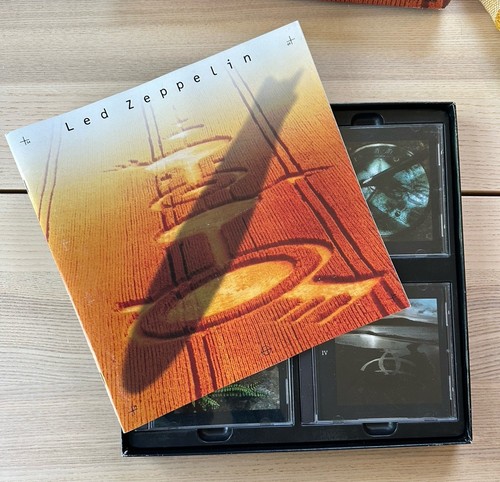 Led Zeppelin Remasters 4-CD Box Set 1990 Atlantic 82144-2 Complete - No Reserve!