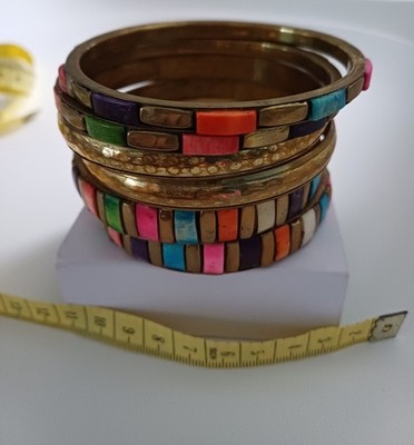 Vintage Modeschmuck Armband Set von River Island 90er Jahre 