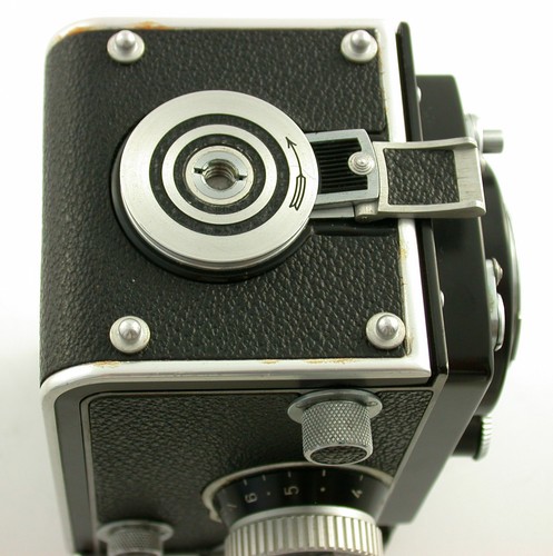 ROLLEI Rolleiflex 3,5 B 3,5B 1955 shade case nice set 6x6 TLR top serviced - Bild 10 von 15