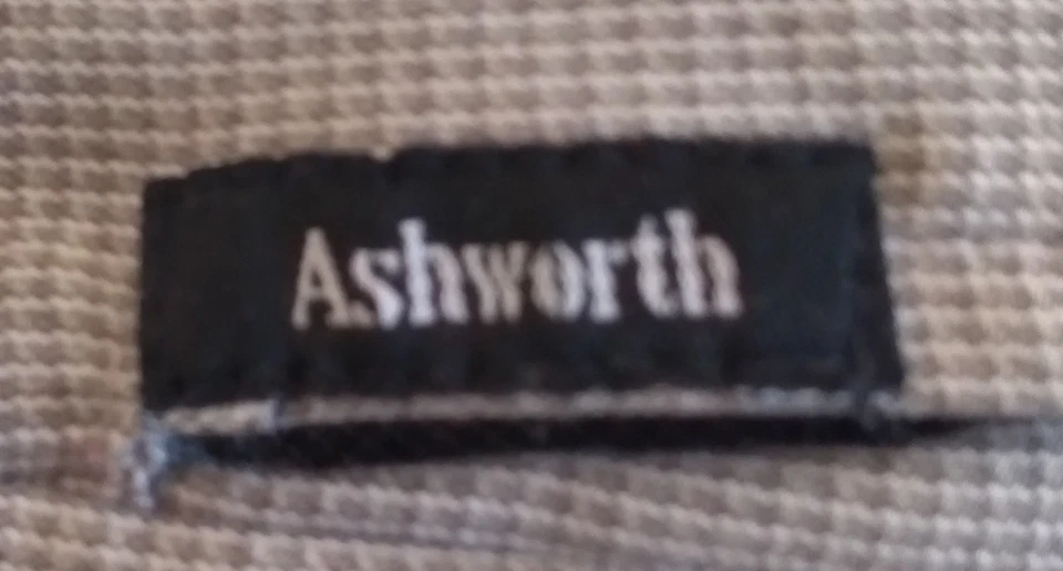 Hombre Talla Chaleco de golf XL beige Pullover CRC, de Ashworth, usado Foto 4 de 4