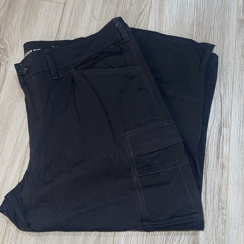 Carhartt Women's Straight Fit Cargo Capri black size 18 - Picture 6 of 8