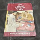 Vintage 1979 Passenger Car Chrysler Plymouth Dodge Electrical Service Manual