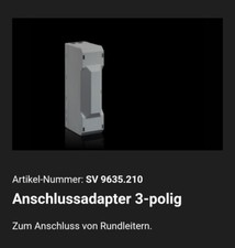 Rittal Anschlussadapter SV 9635.210