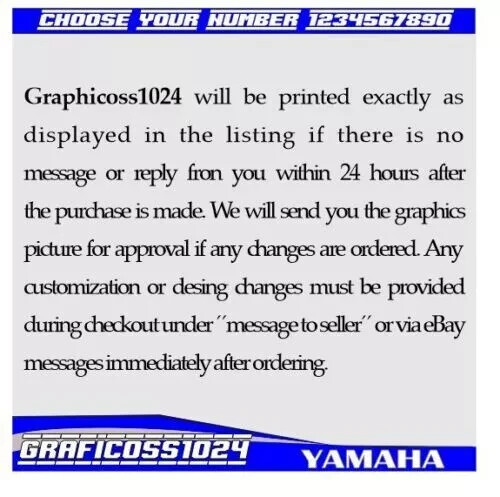 Pour Raptor 700R Graphics decal kit Yamaha 2006 2007 2008 2009 2010 2011 2012 - Foto 4 di 5