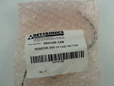 Lot of 2 Det-tronics 000106-108 Resistor, End of Line, 10K, 1/2W