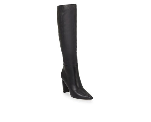 Sam Edelman Raakel Black Leather Knee-High Block Heel Tall Boot 8.5M BRAND NEW! - Picture 21 of 23