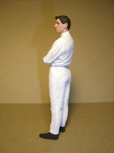 1/18 FIGURE JIM CLARK SF VROOM PAINTED FOR SPARK QUARTZO GP REPLICAS - Picture 3 of 4