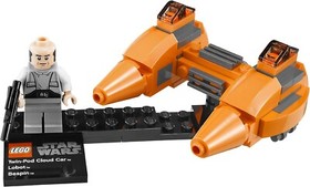Lego Twin-pod Cloud Car & Bespin 9678 Star Wars Minifigure Building Set
