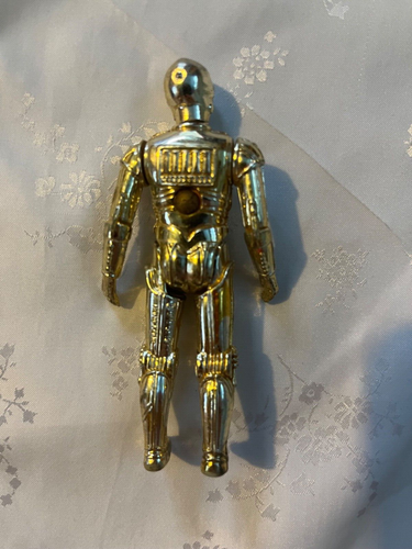 Vintage 1977 Star Wars C-3P0 & R2-D2 Original Kenner Figures Hong Kong - Foto 3 di 6