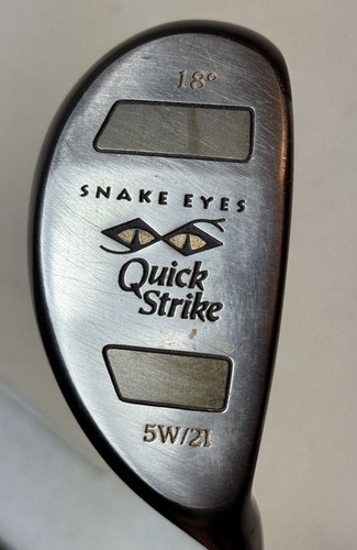 Snake Eyes Quick Strike 5W/2I Driving Iron 18° Degree Rescue Hybrid Golf Club