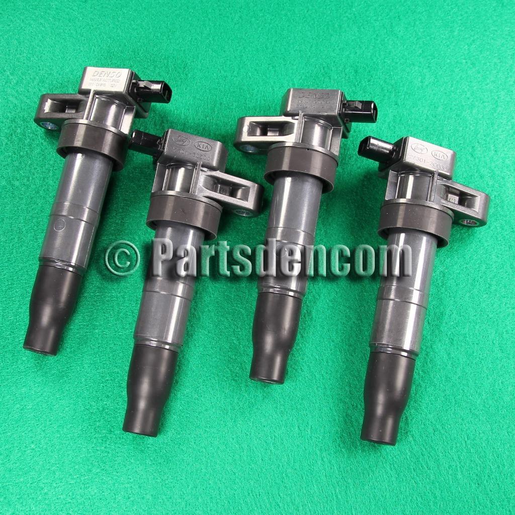 4 IGNITION COIL COILS for KIA RONDO UN G4KA 2.0L DOHC 4 CYL 08-13 27301-3C000 4 IGNITION COIL COILS for KIA RONDO UN G4KA 2.0L DOHC 4 CYL 08-13 27301-3C000